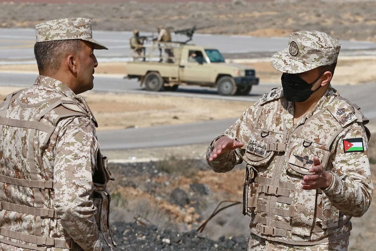 القوات الأردنية في حالة استعداد لمواجهة أي اختراق للسيادة