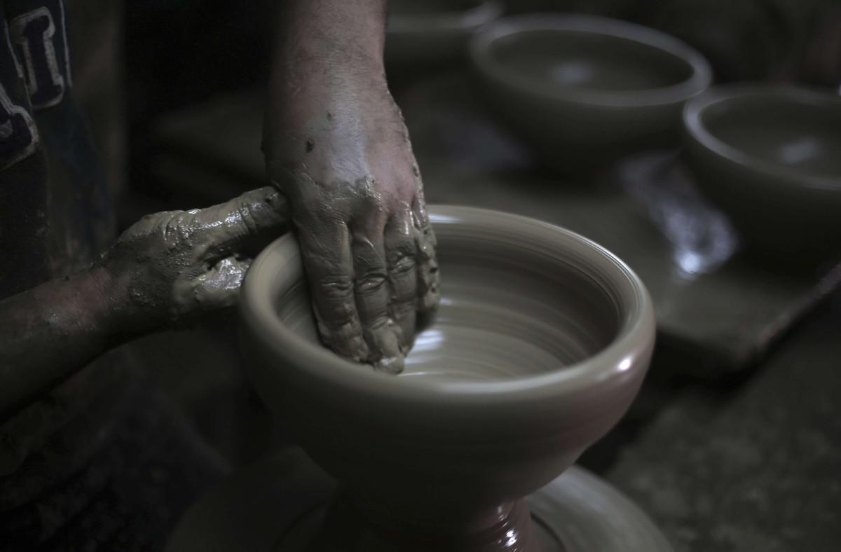 أواني فخارية 