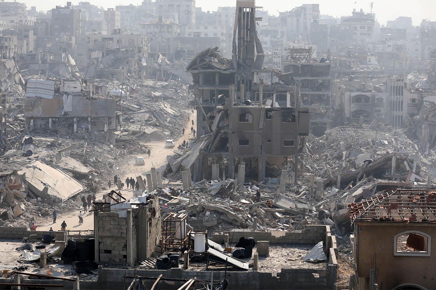 US Solutions will staff the checkpoint at a key intersection in Gaza's interior