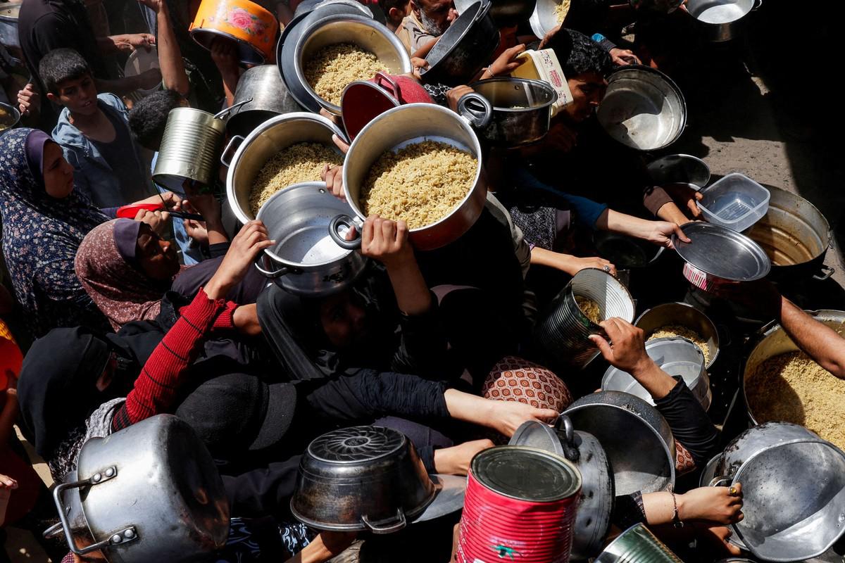 اسرائيل تستخدم سلاح الجوع في غزة