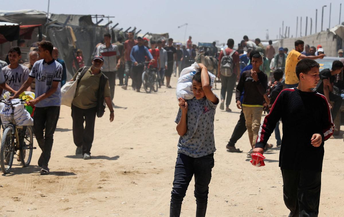 الحاجة ماسة إلى الطعام في غزة