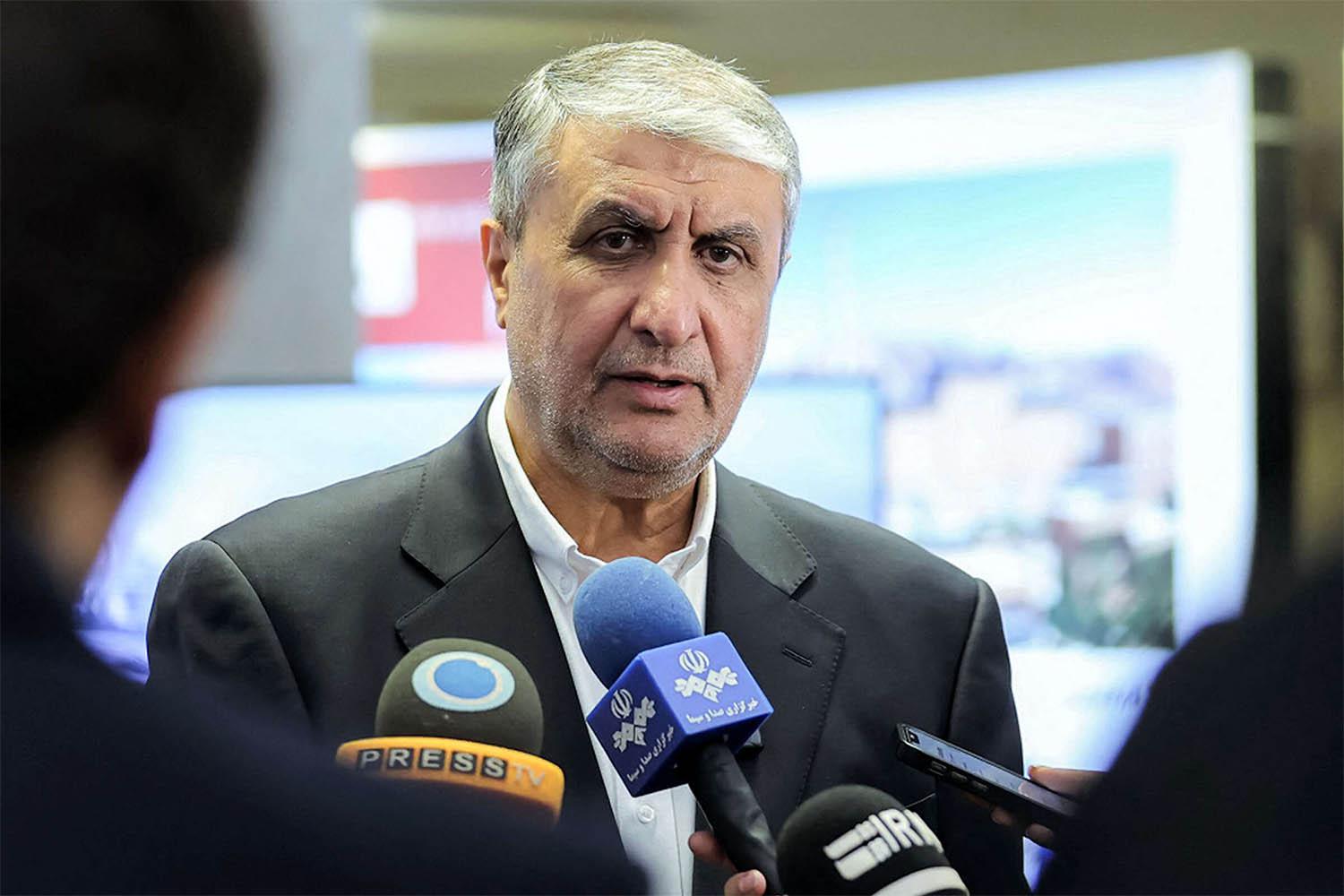 Iran's nuclear chief Mohammad Eslami