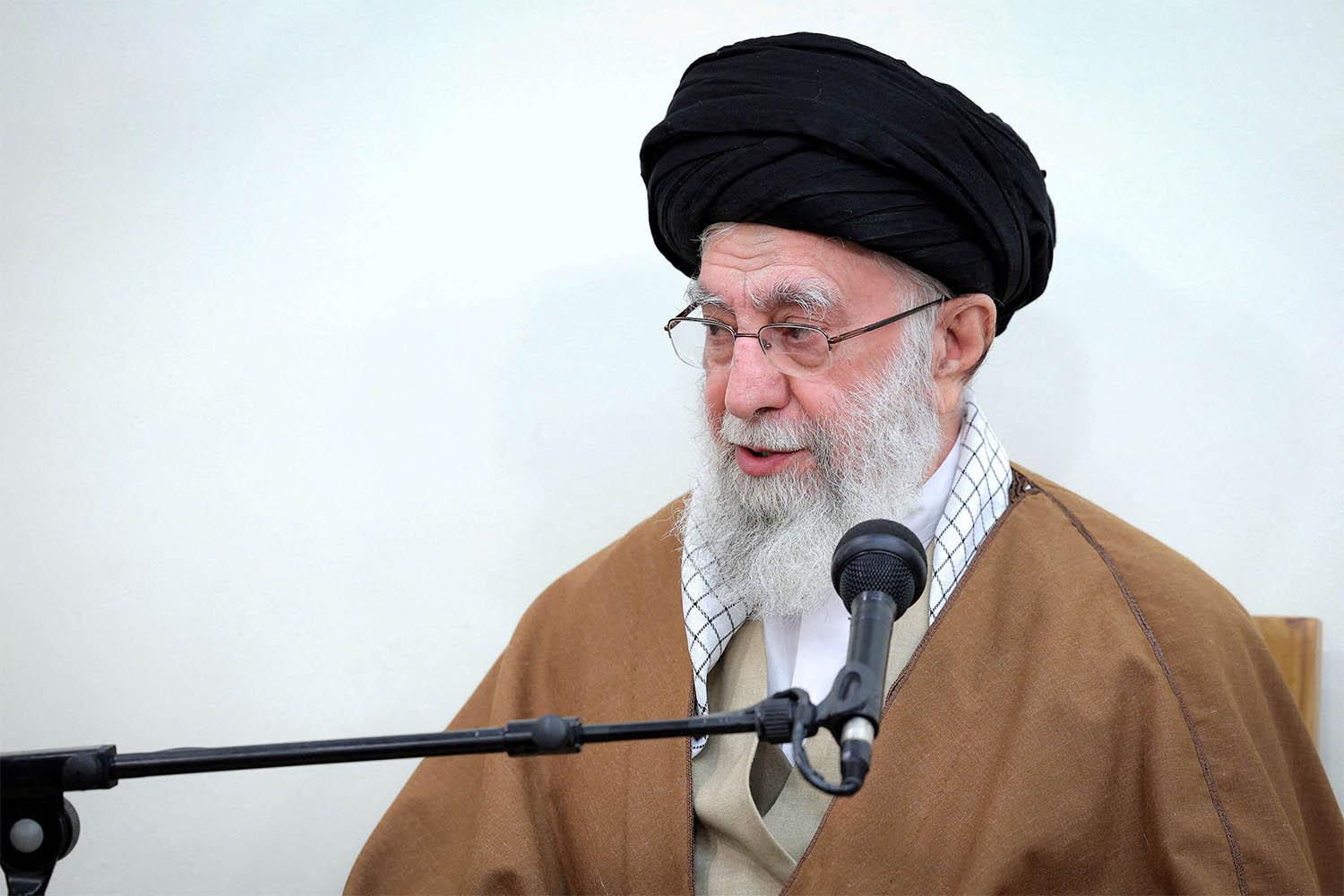 Iran's Supreme Leader Ayatollah Ali Khamenei 