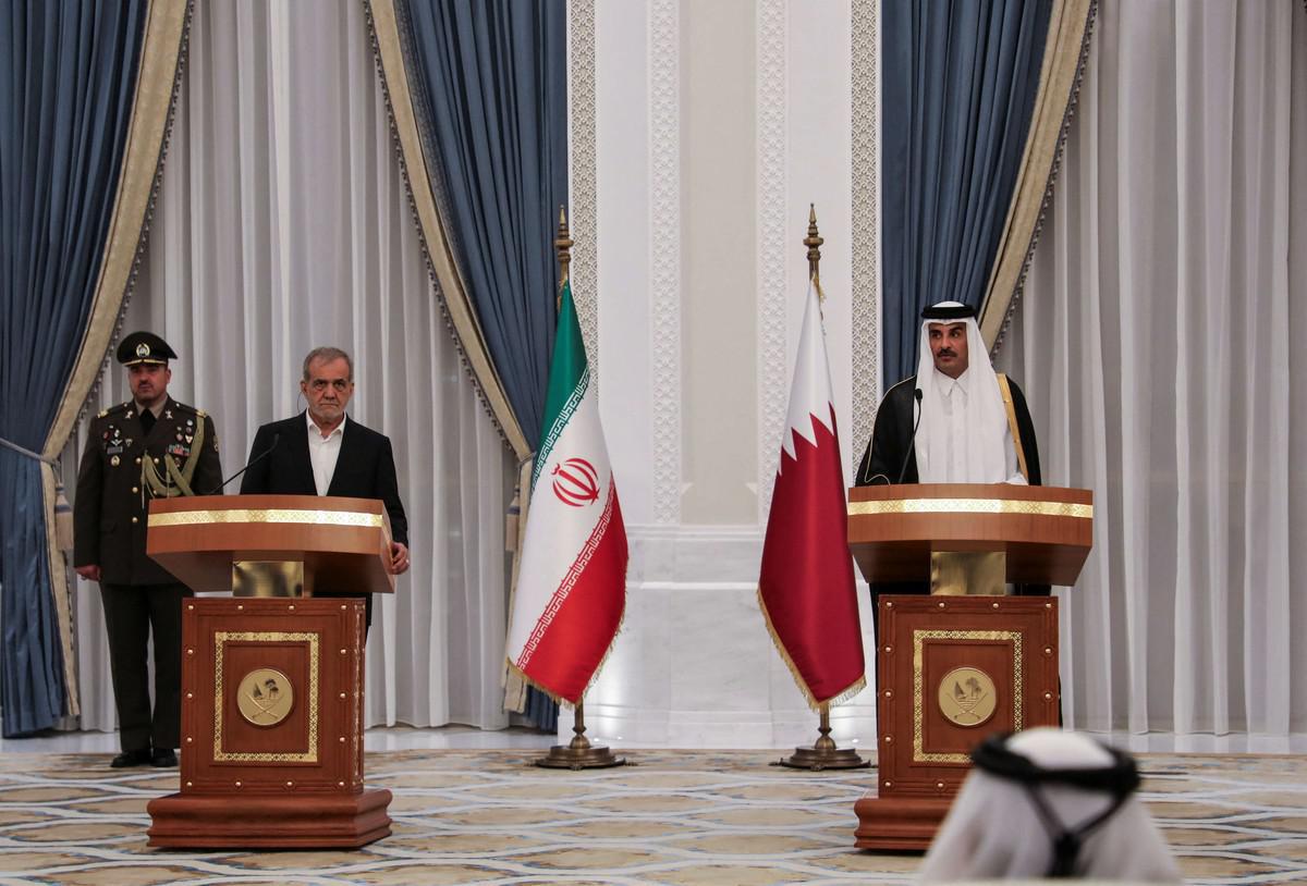 ندوب شابت العلاقات بين قطر وإيران