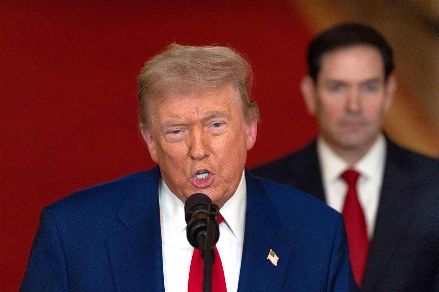 US President Donald Trump