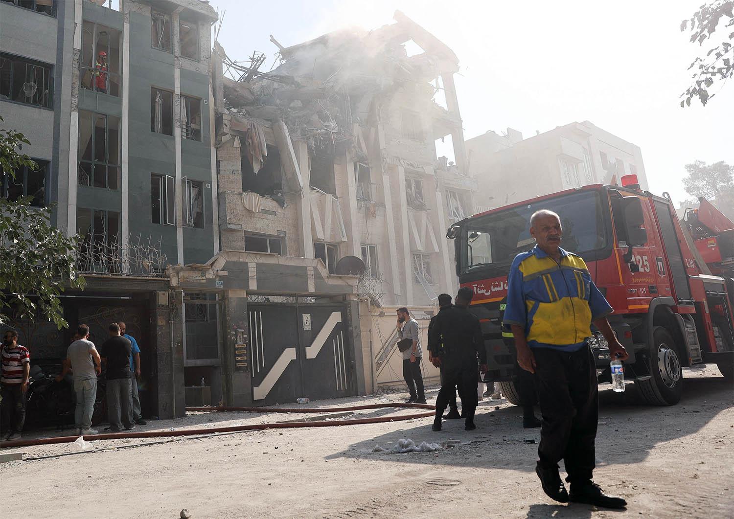 Tehran vows a strong response