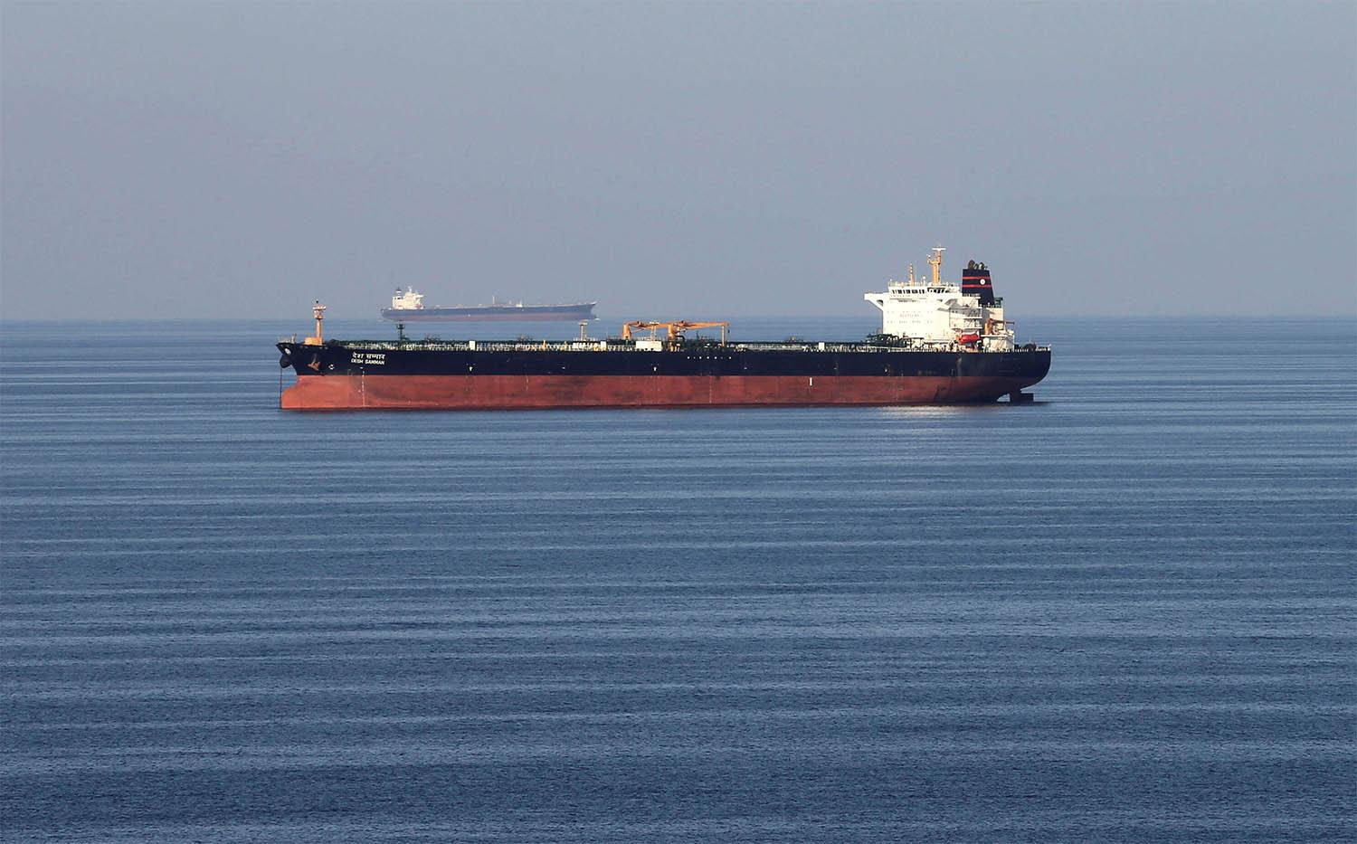 Tankers are loading one-by-one at Kharg Island