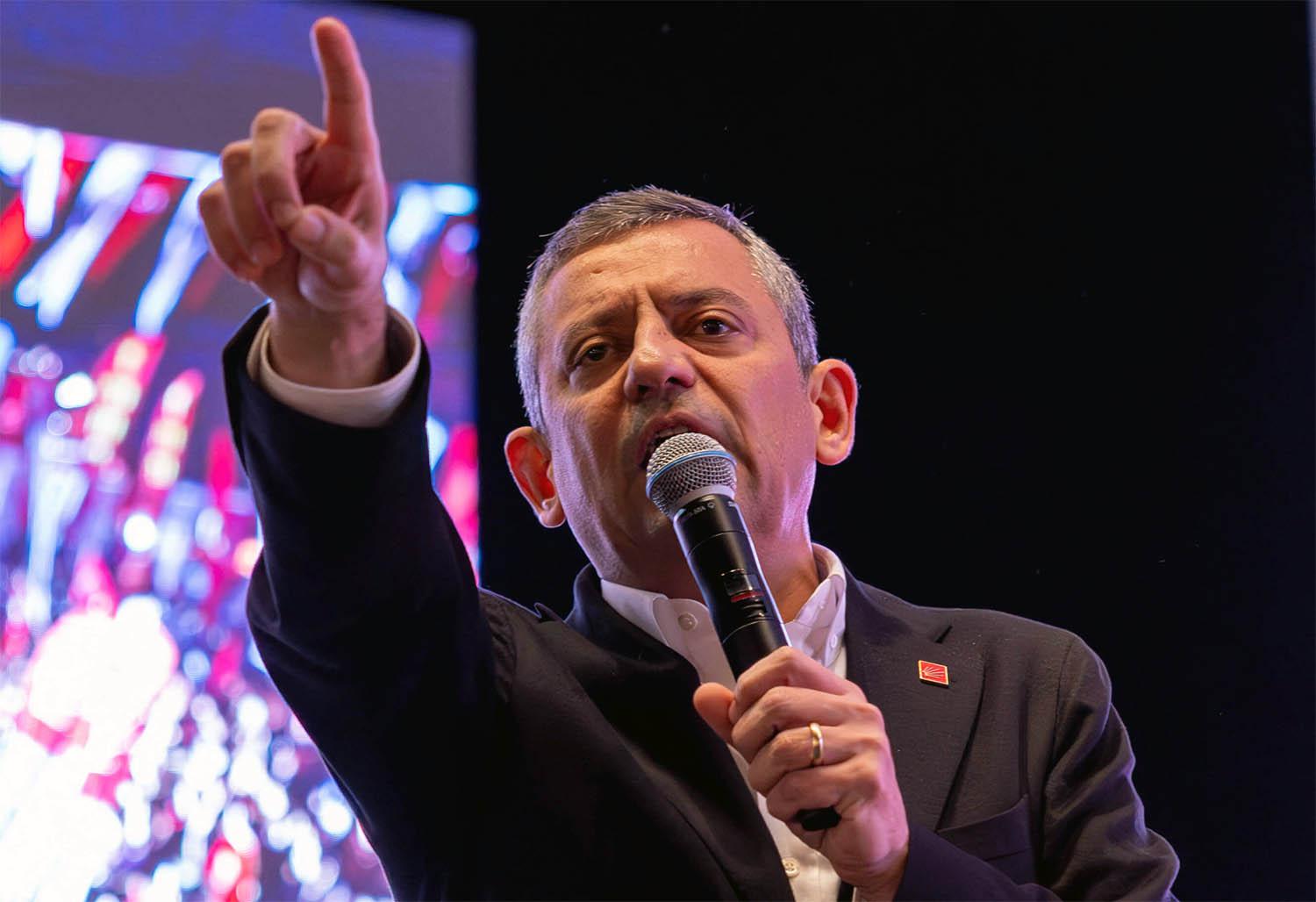 Ozgur Ozel, leader of Turkey's main opposition Republican Peoples Party 