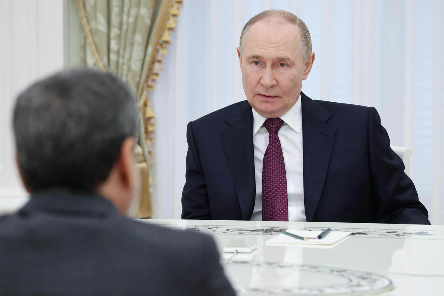 US President Vladimir Putin