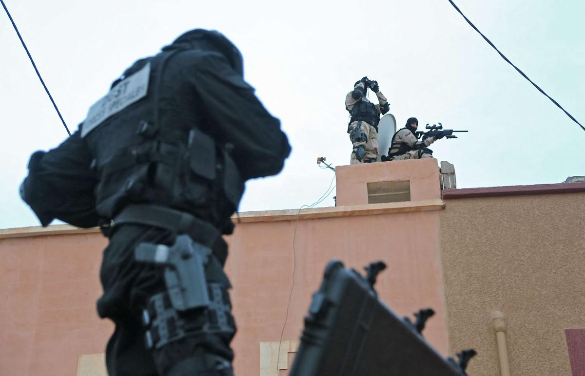 درجة عالية من التأهب الأمني