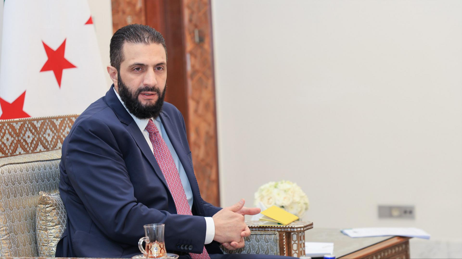 الشرع يتسلم النسخة النهائية من النظام الانتخابي