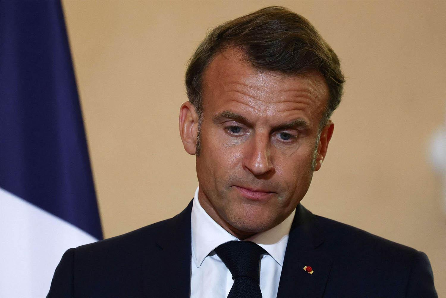 French President Emmanuel Macron