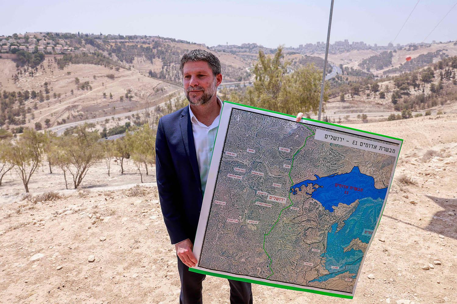 Israeli far-right Finance Minister Bezalel Smotrich
