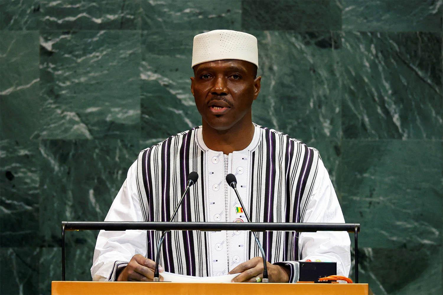 Malian Prime Minister Abdoulaye Maïga 