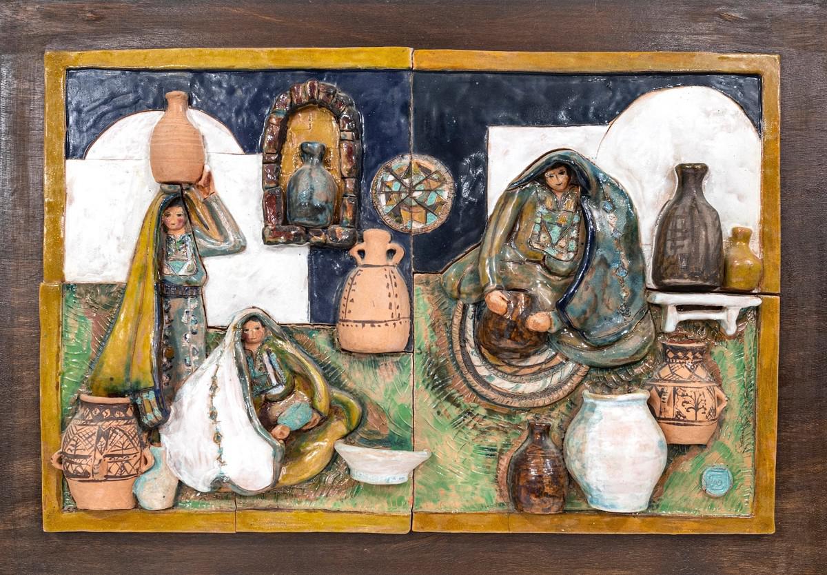 لوحة للفنانة فيرا تماري