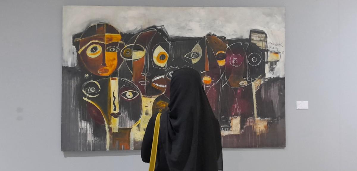 لوحة من المعرض