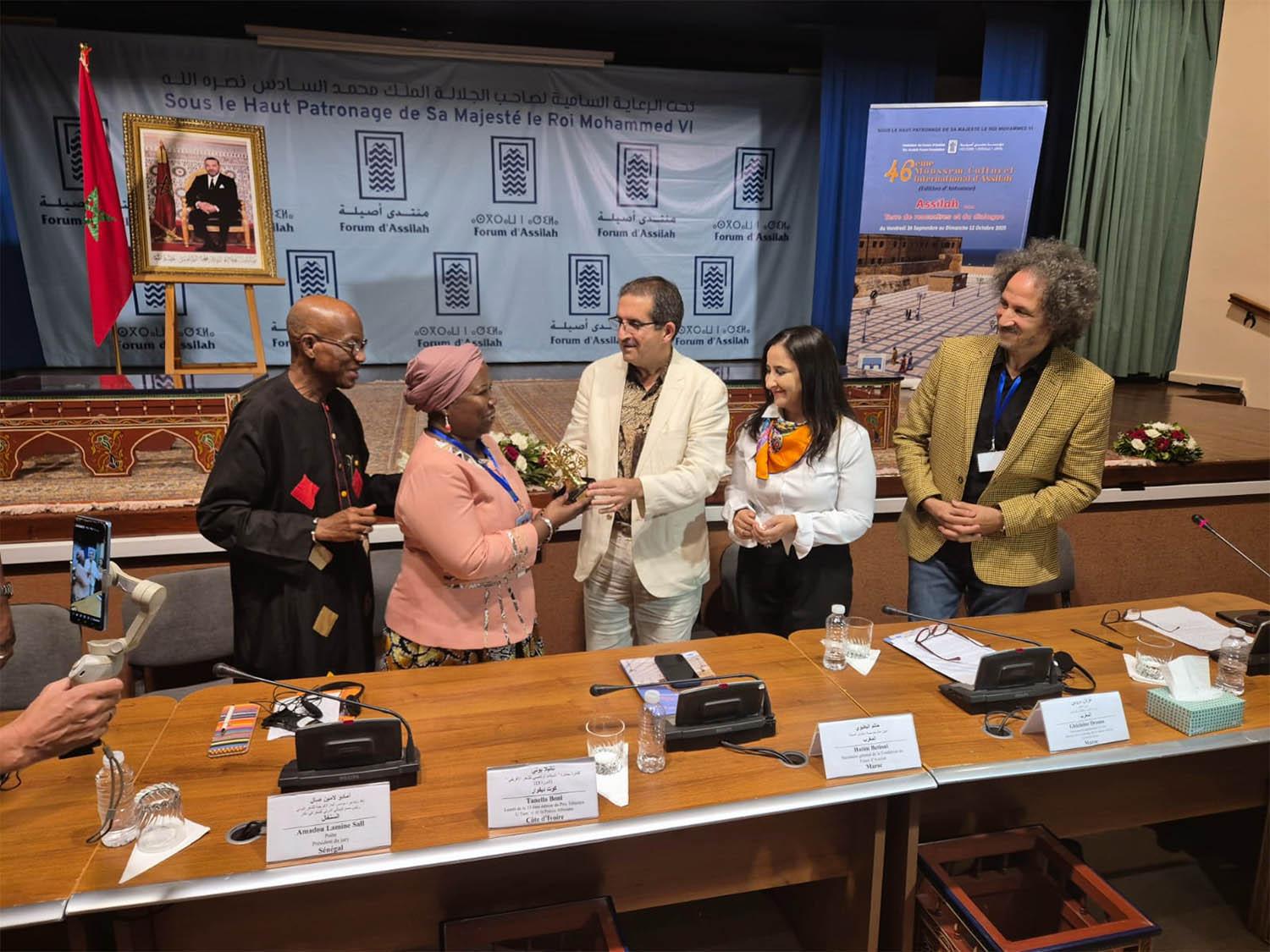 A coronation for a talented African poet