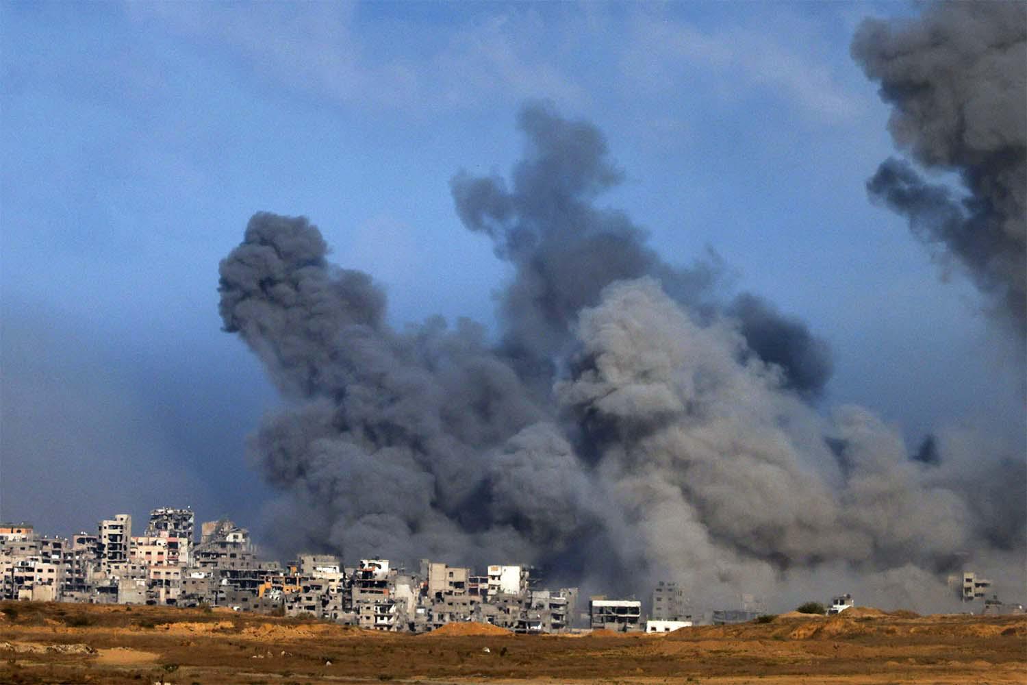 Israel's bombardment of Gaza continues unabated despite Trump's call for a ceasefire