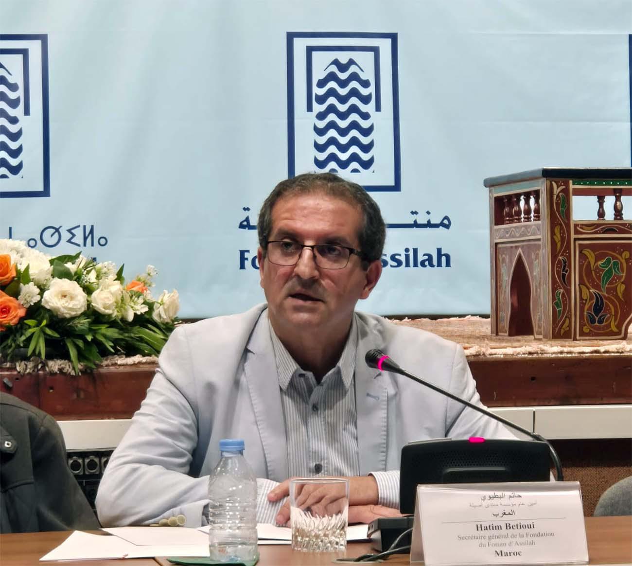 Hatim Betioui, Secretary-General of the Assilah Forum Foundation