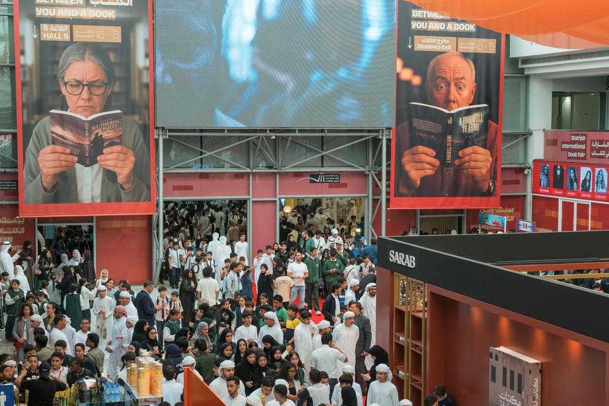 معرض الشارقة أكبر معرض دولي للكتاب في العالم