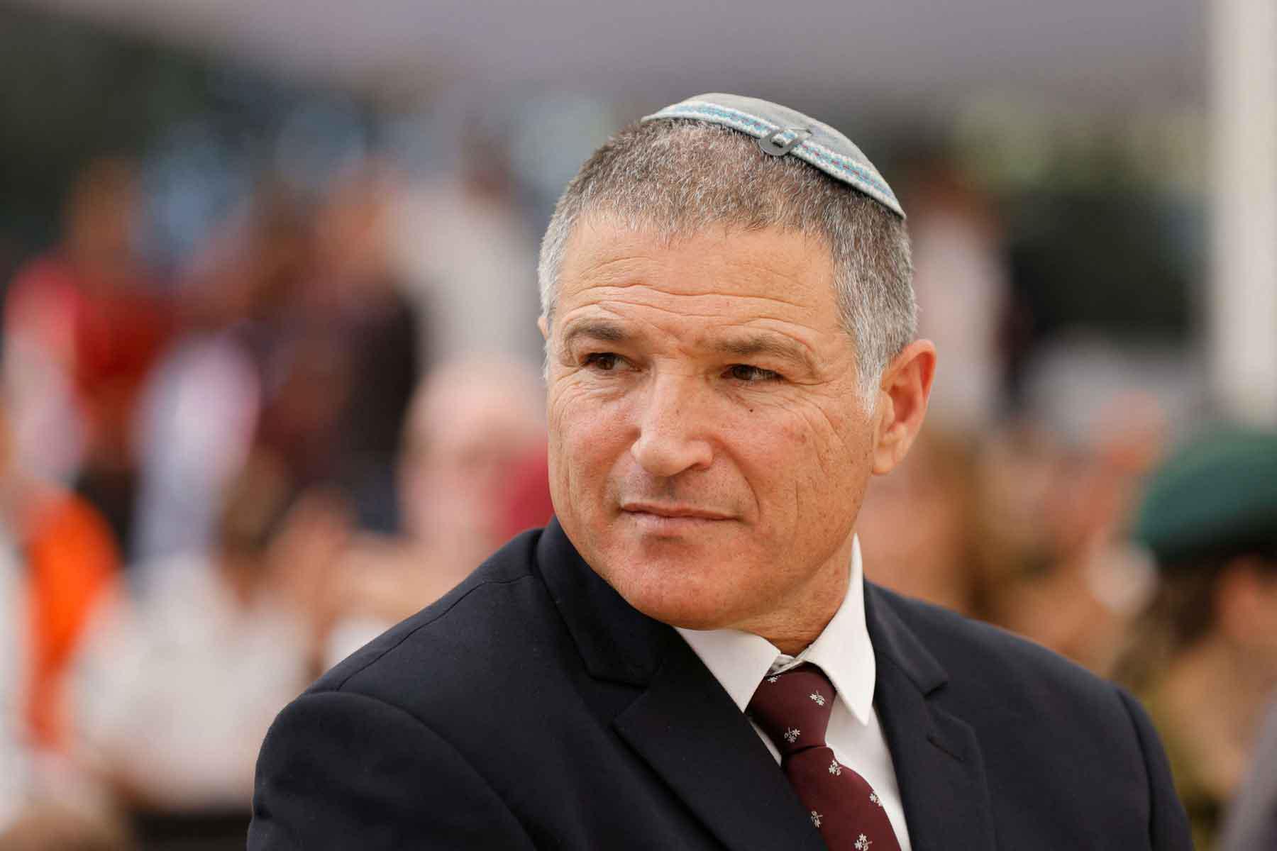 The chief of the Israel Security Agency, Shin Bet, David Zini.