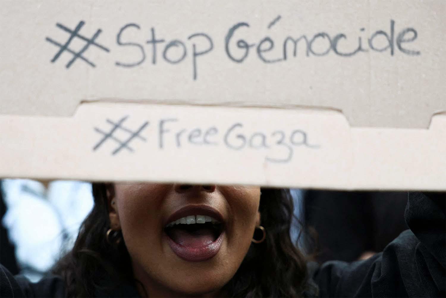 Stop Genocide hashtag