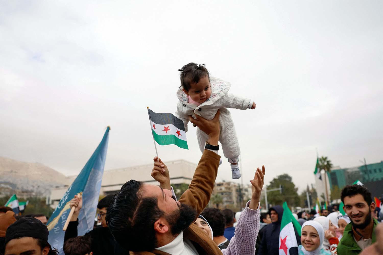 Celebrations have already started in some parts of Syria