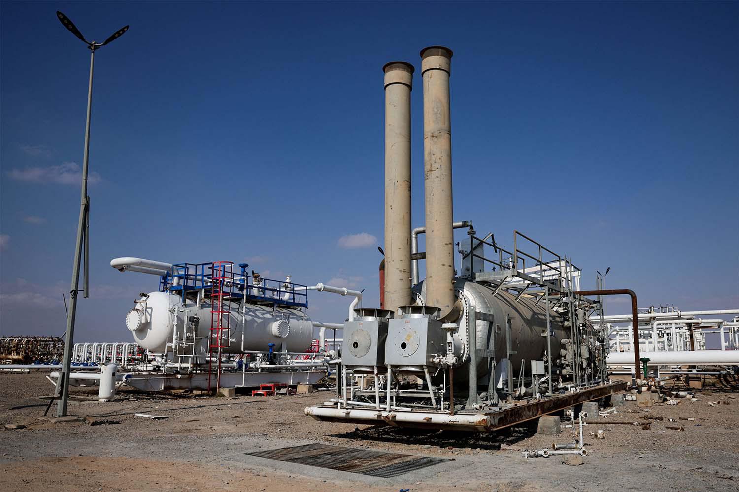 The site of Al-Omar oil field 