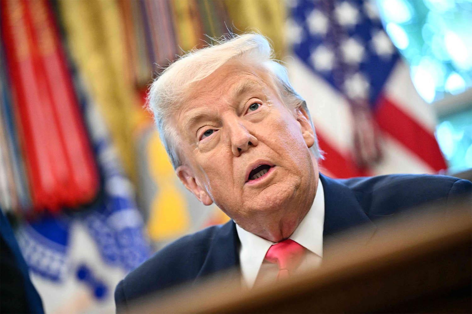 Trump watered down his threats against Iran