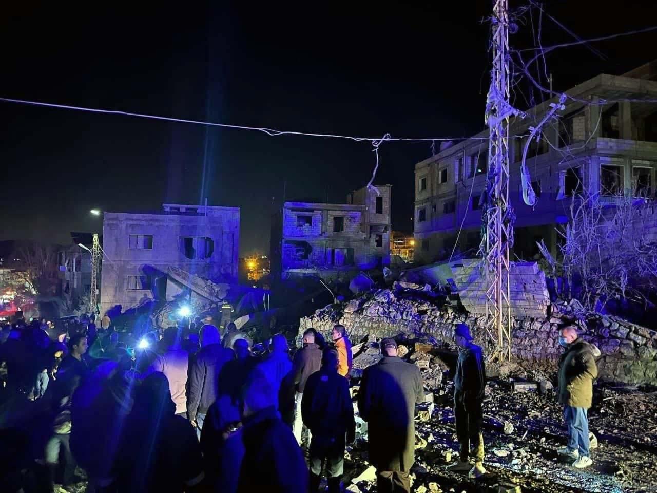 The strikes target the villages of Hammara and Ain el-Tineh in eastern Lebanon's Bekaa Valley and Kfar Hatta and Aanan in the south