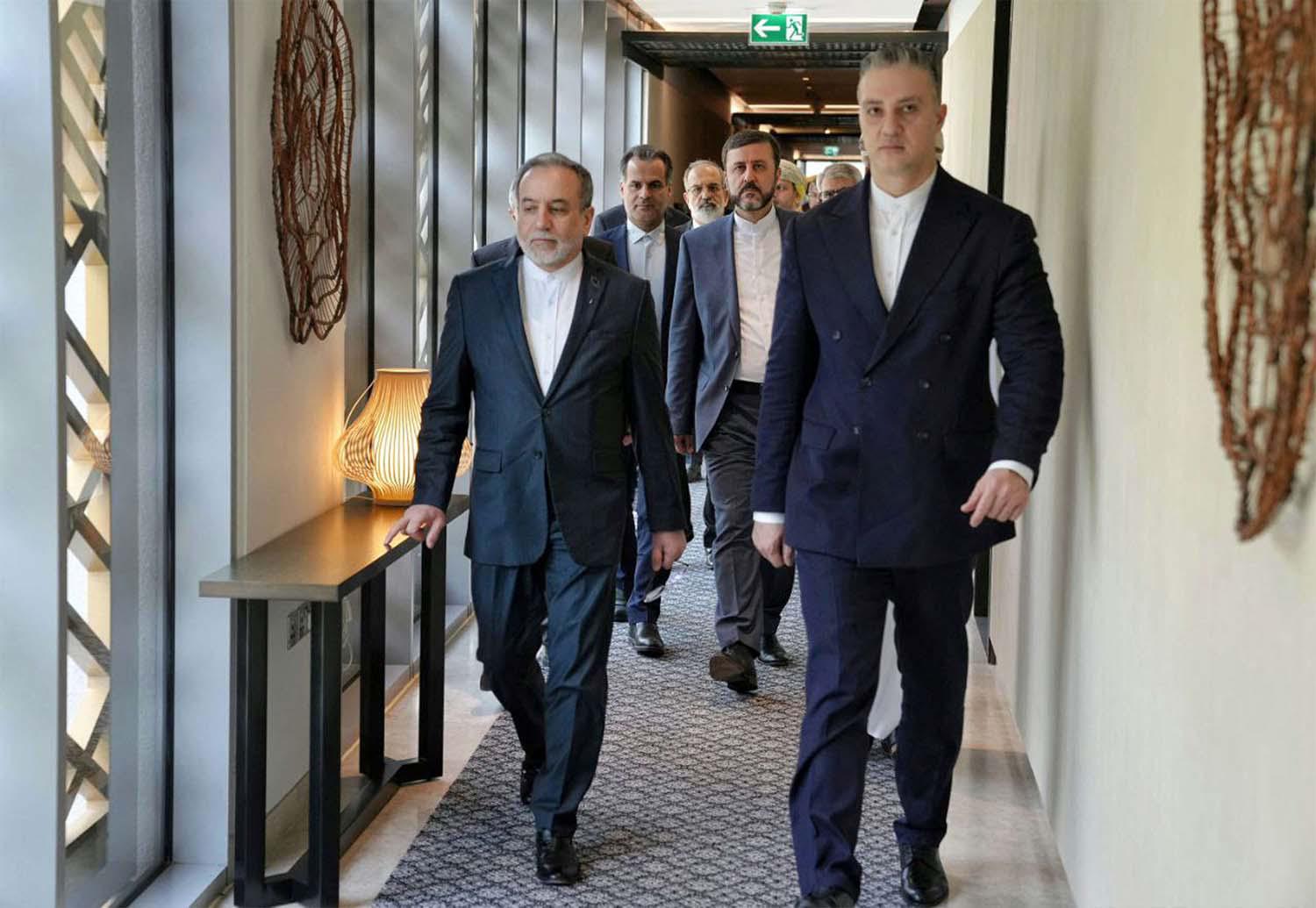 Iran's delegation in Oman