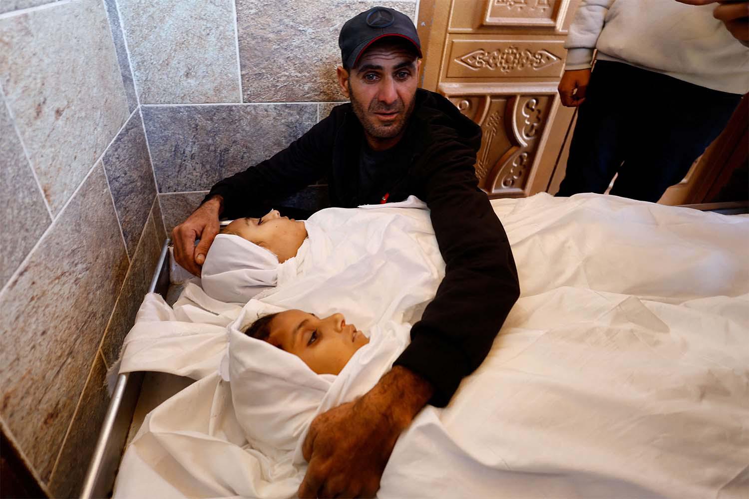Palestinian children killed by Israeli strikes 