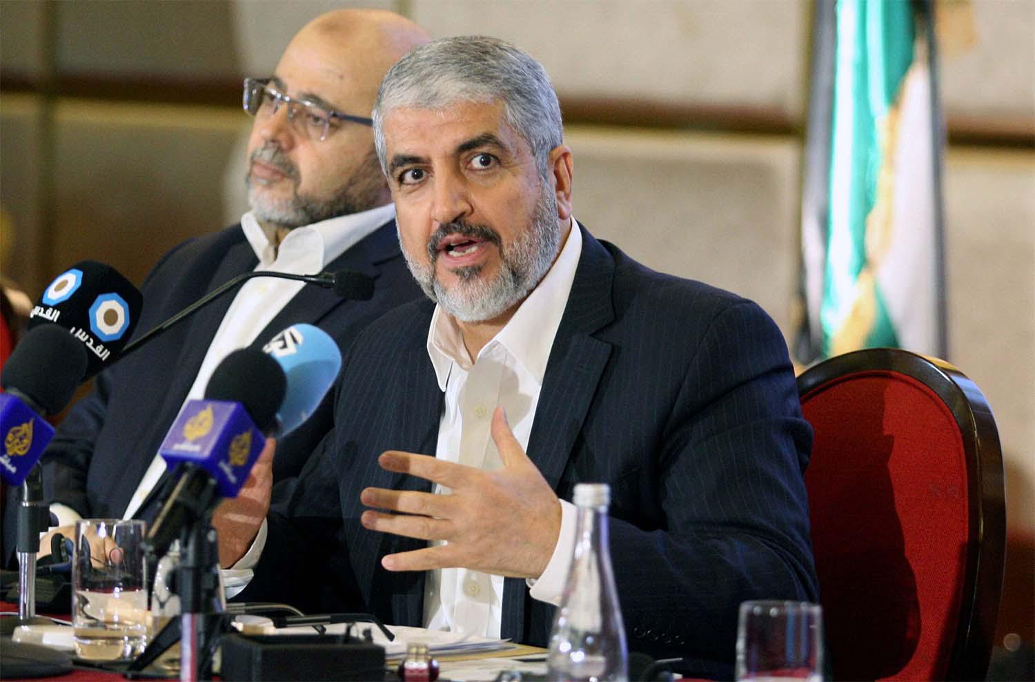 Meshaal  described demands for disarmament as an attempt to "criminalize the resistance" 