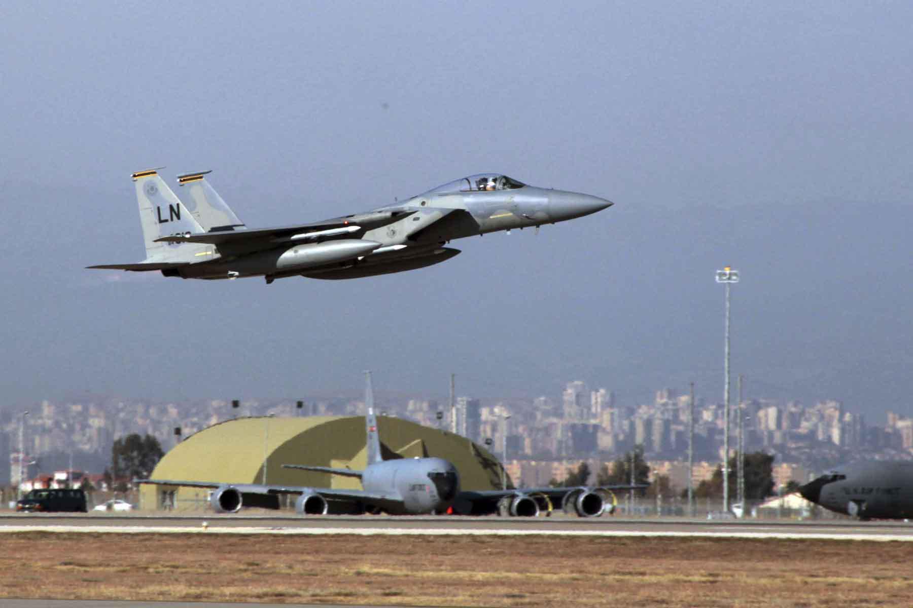 Washington has not used Incirlik base in its air assault