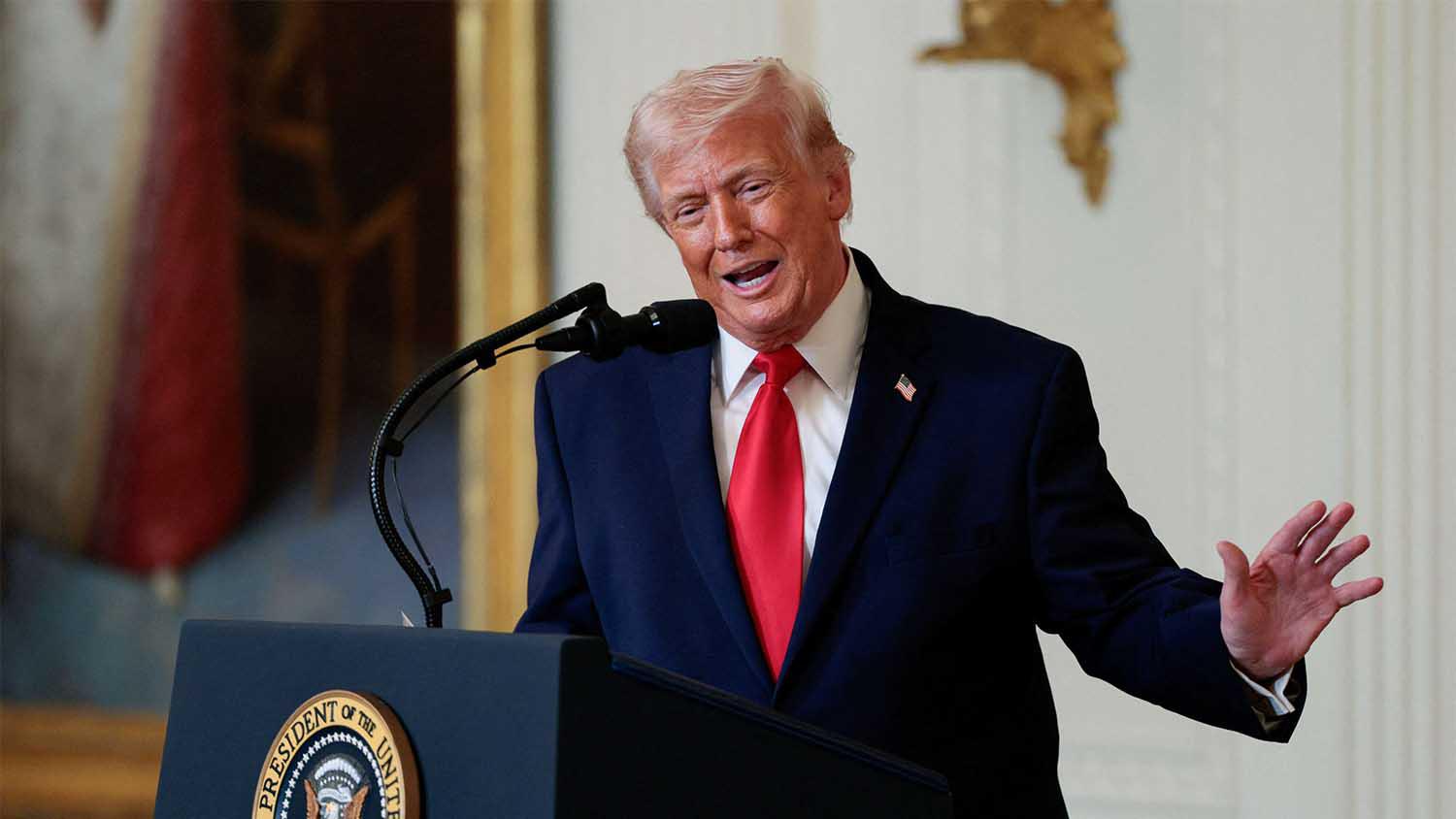 Trump is facing political pushback and questions at home