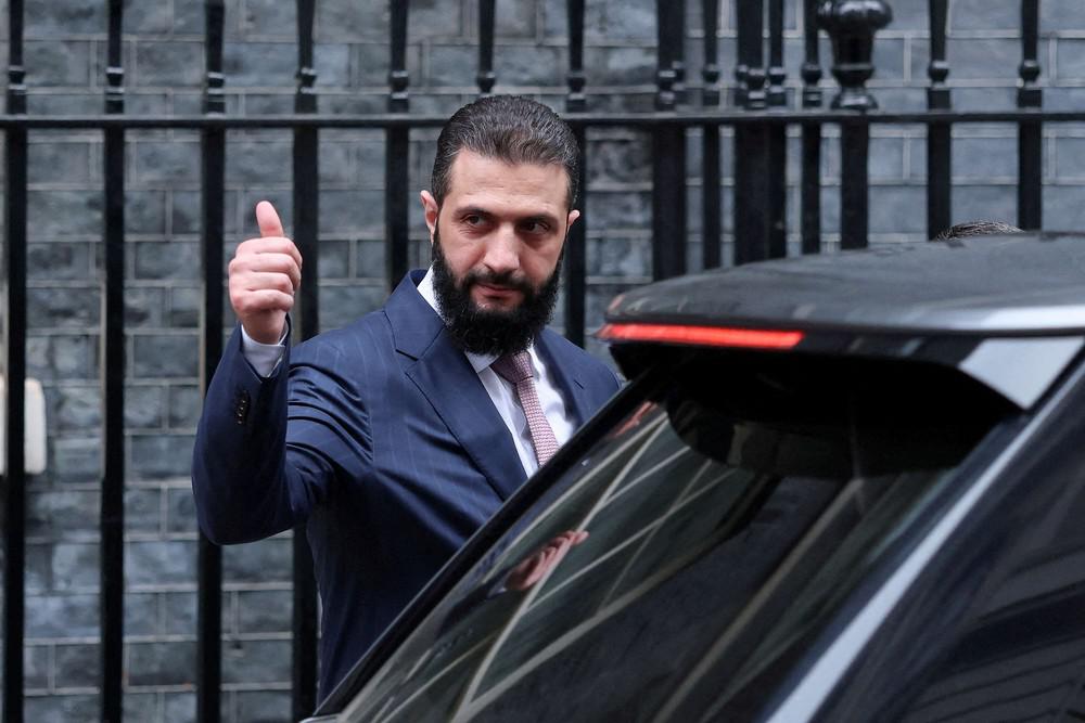 الرئيس السوري أحمد الشرع