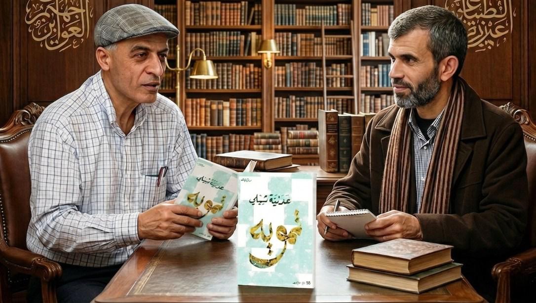 الدكتور عادل الأسطة وفراس حج محمد