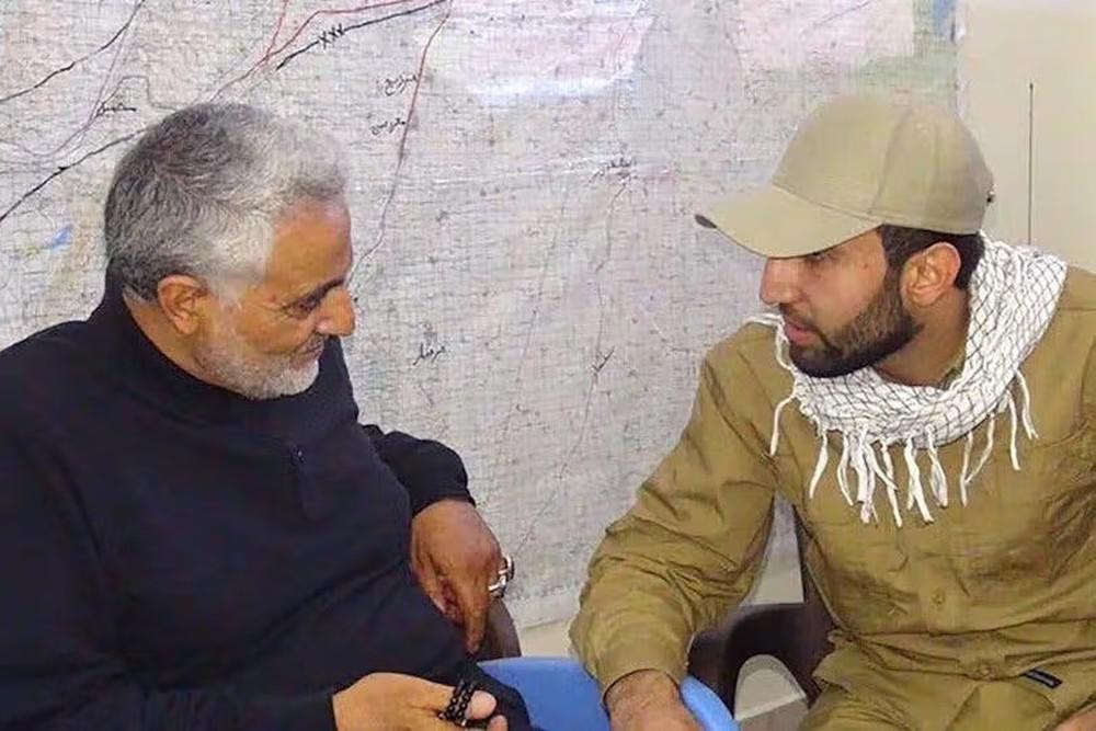 محمد باقر السعدي وقاسم سليماني