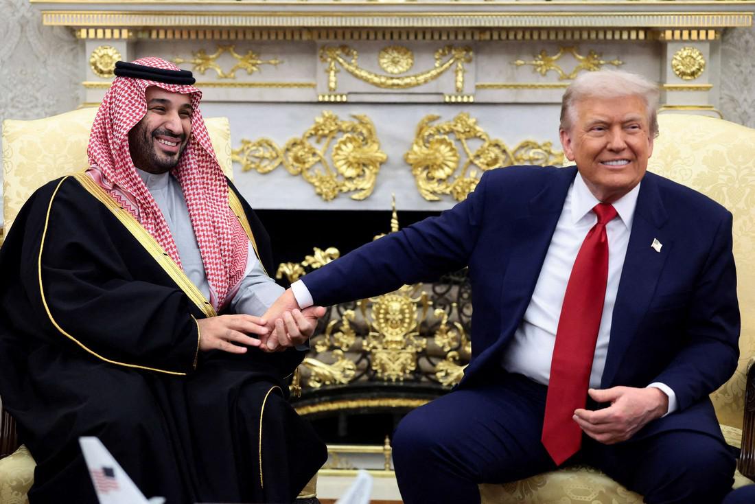 ترامب وولي العهد السعودي