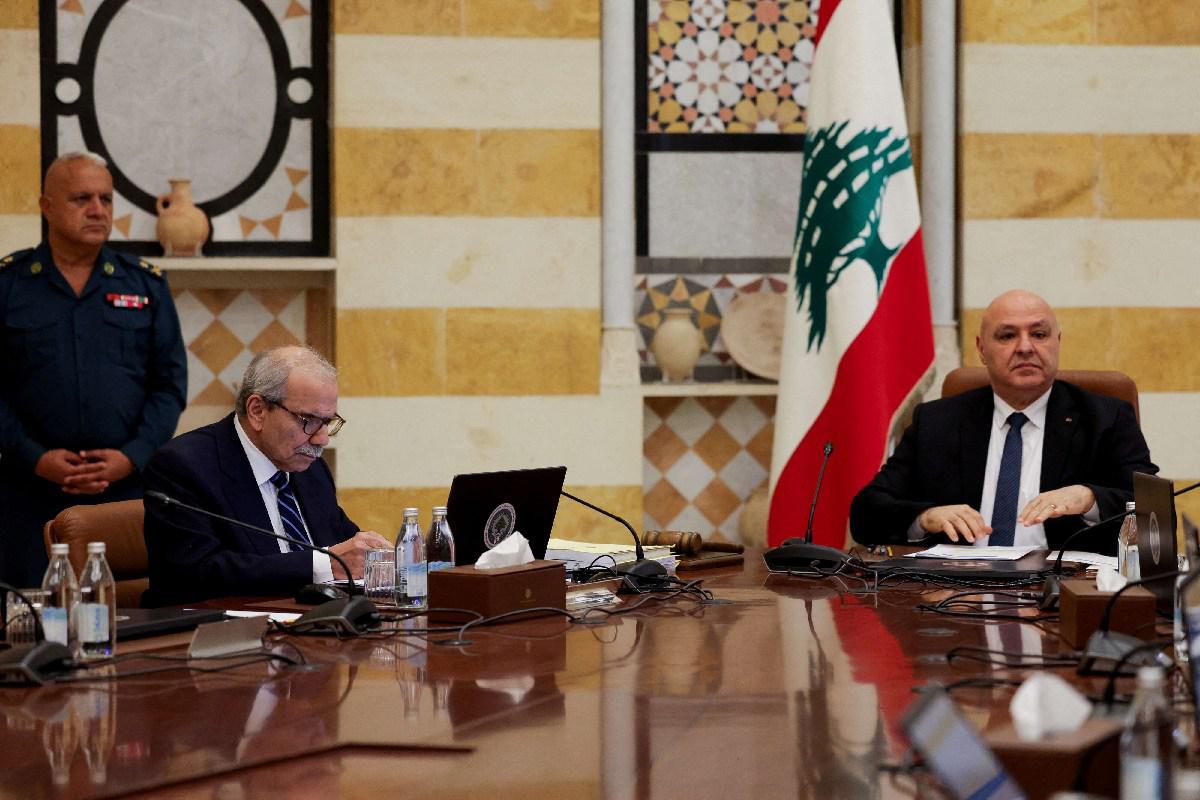 جوزيف عون ونواف سلام