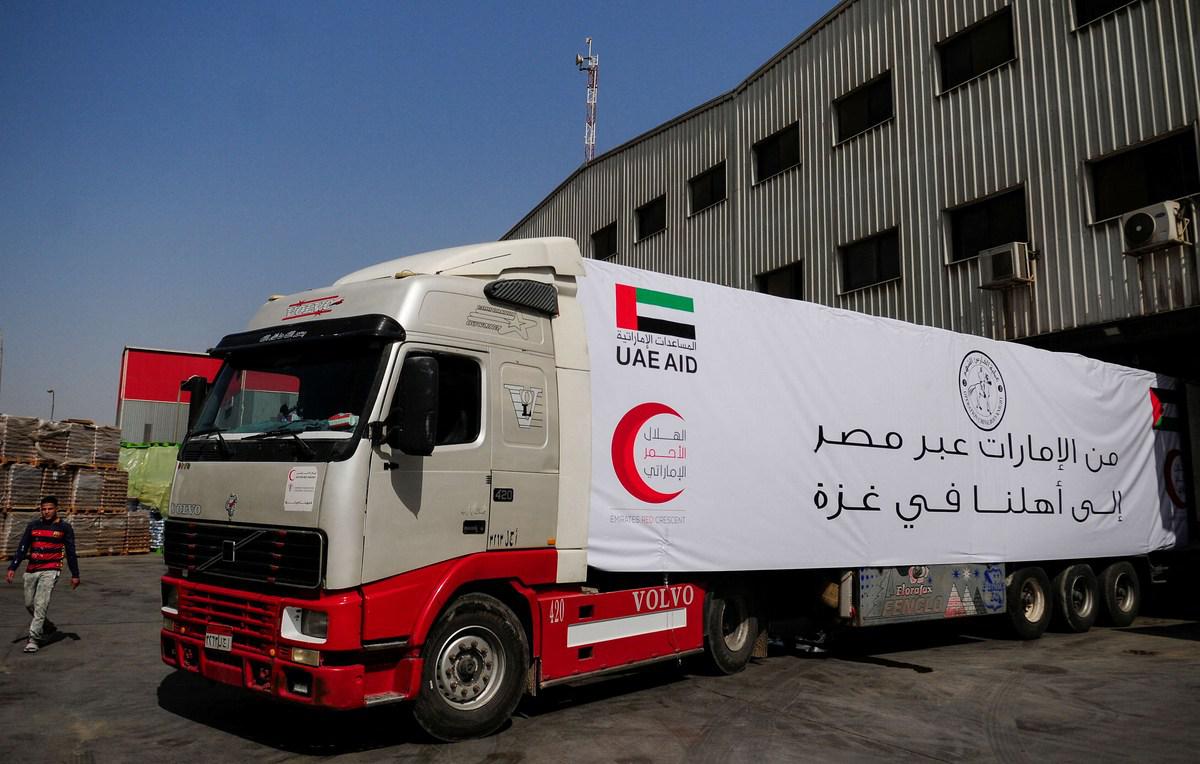 المساعدات الاماراتية