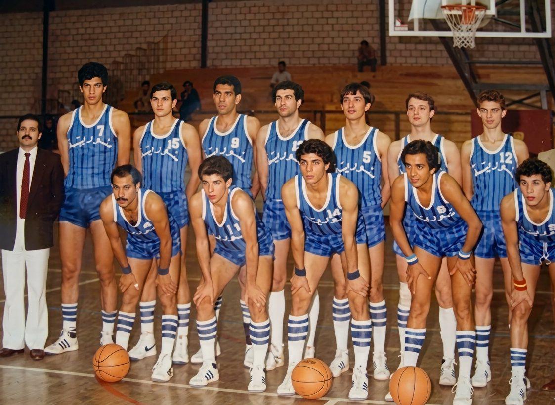 المنتخب السوري المشارك في البطولة العربية لكرة السلة للشباب 1984