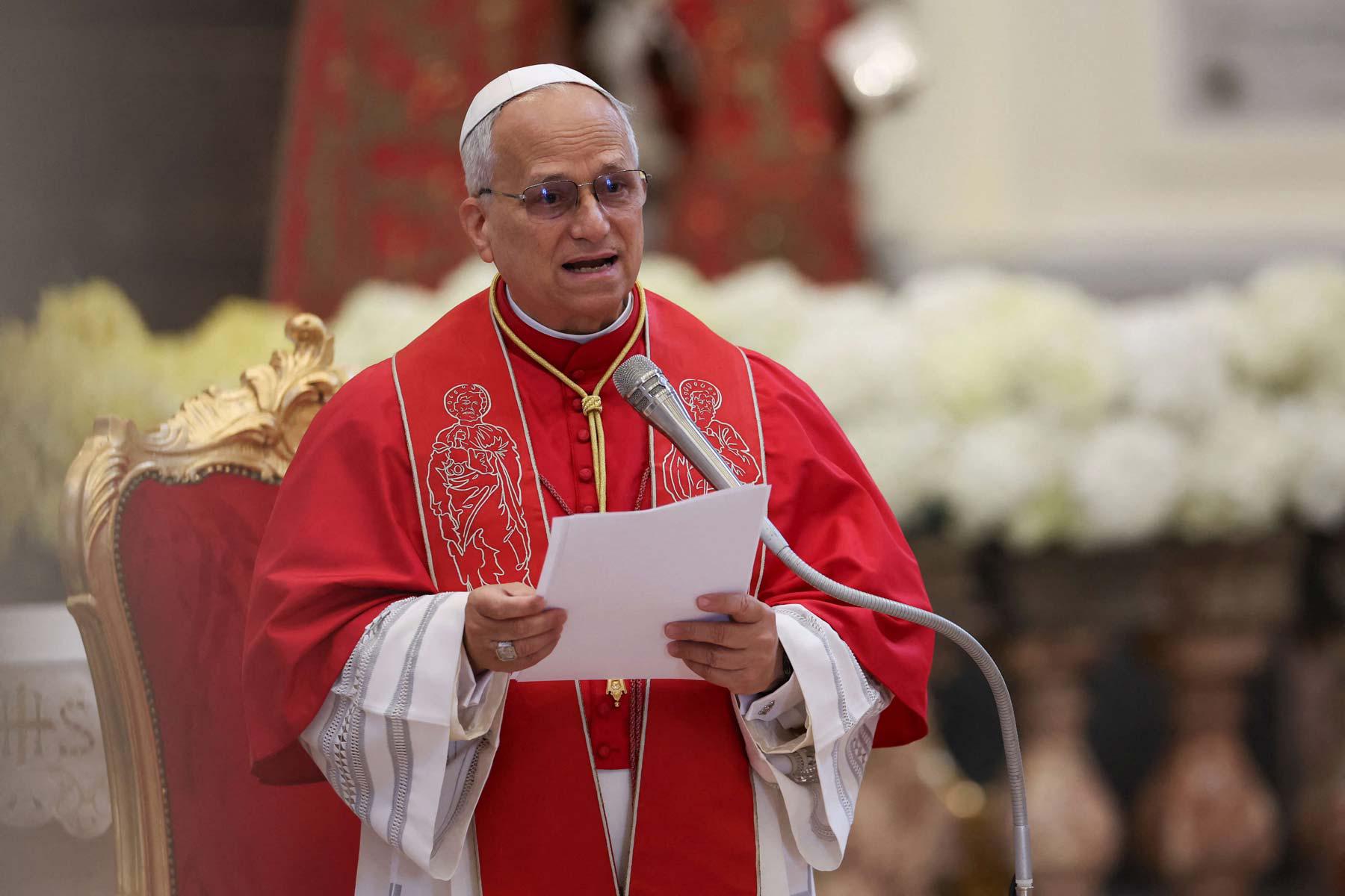 Pope: Humanity is slipping into a violent culture of power