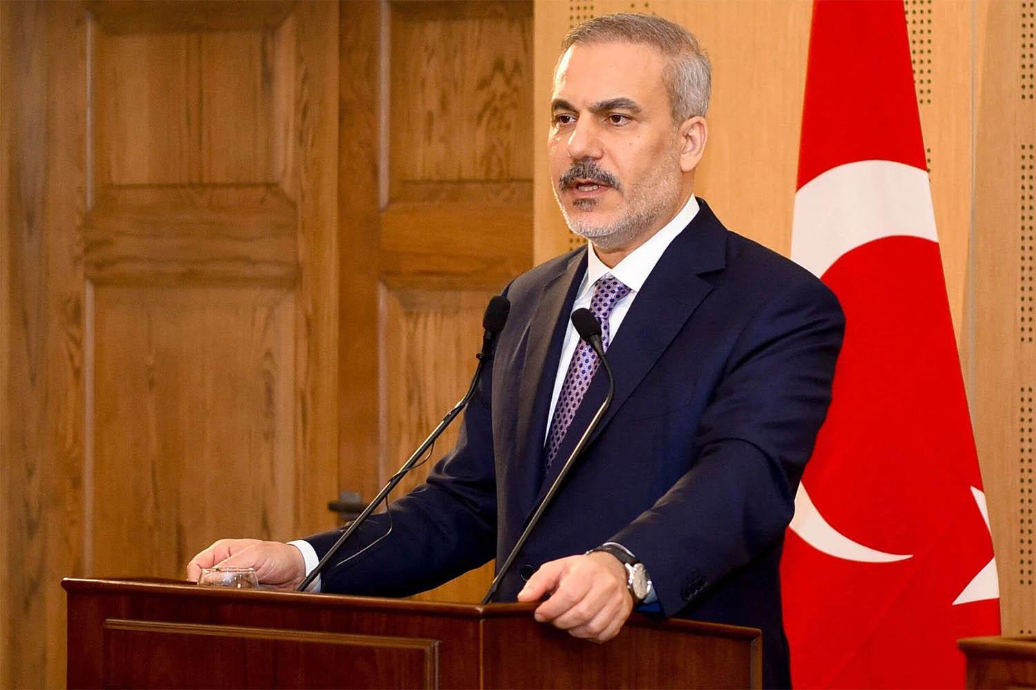 Turkish Foreign Minister Hakan Fidan 