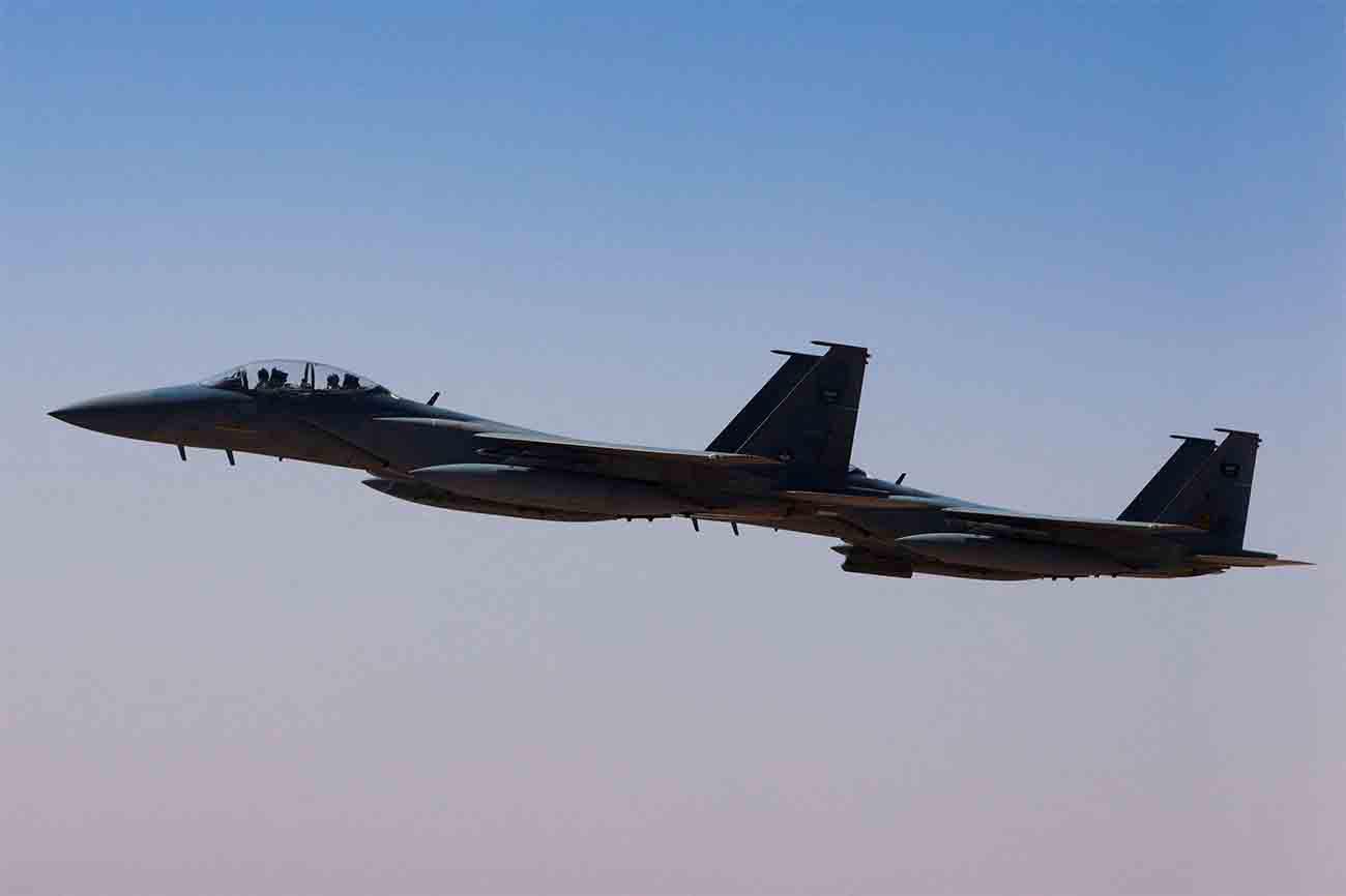 The attacks, launched by the Saudi Air Force, were assessed to have been carried out in late March