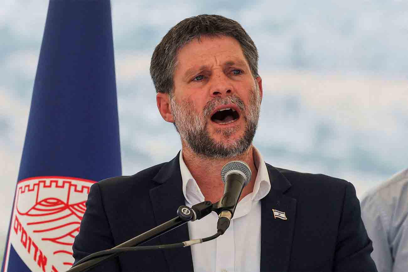 Bezalel Smotrich, Israel's far-right finance minister