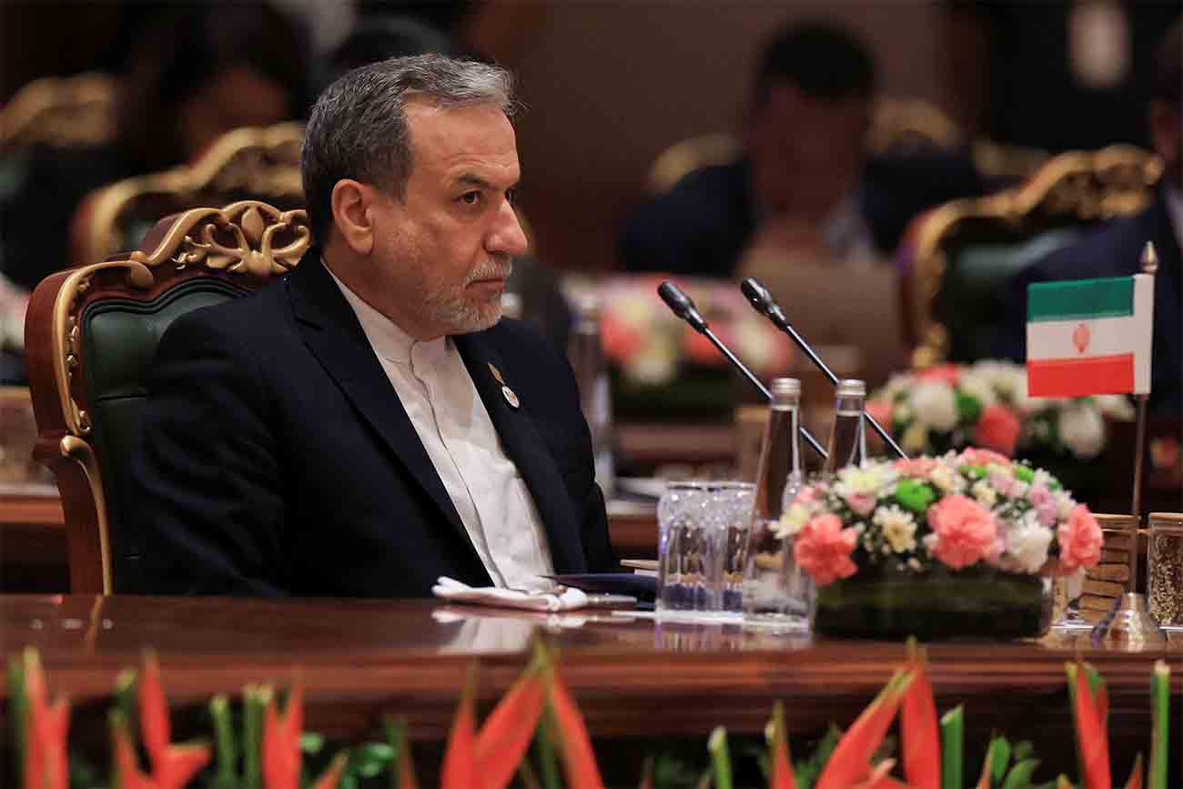 Iran's Foreign Minister Abbas Araqchi 