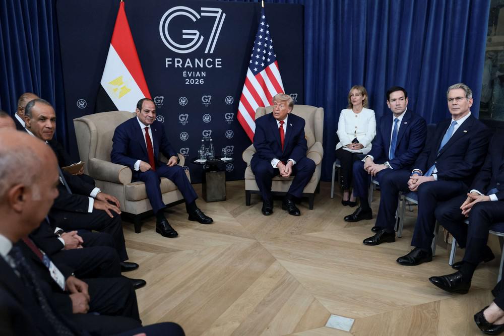 ترامب والسيسي