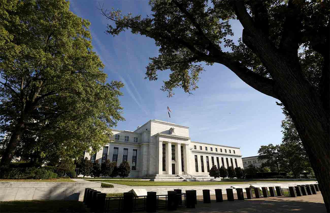 The Federal Reserve headquarters in Washington 