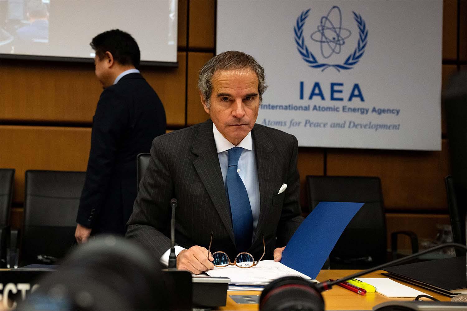 IAEA chief Rafael Grossi 